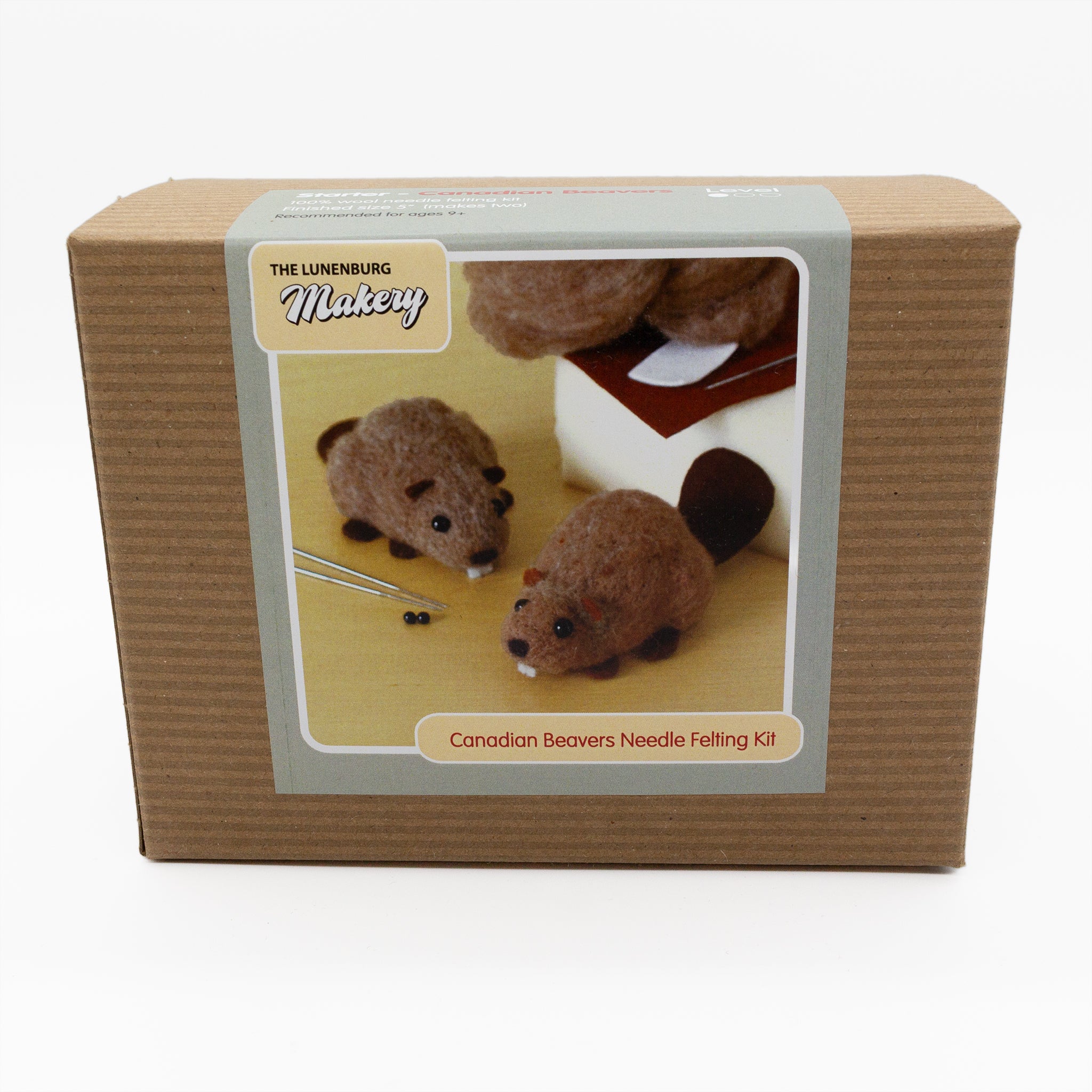 Needle Felting Kit - Beaver